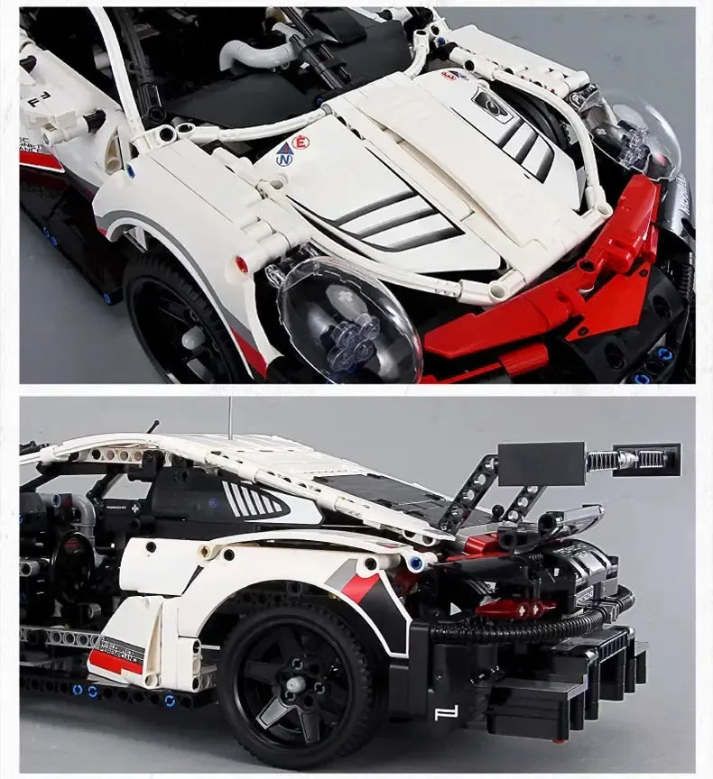 911 RSR with RC Engine and LED Lights