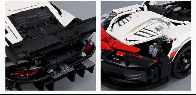 911 RSR with RC Engine and LED Lights