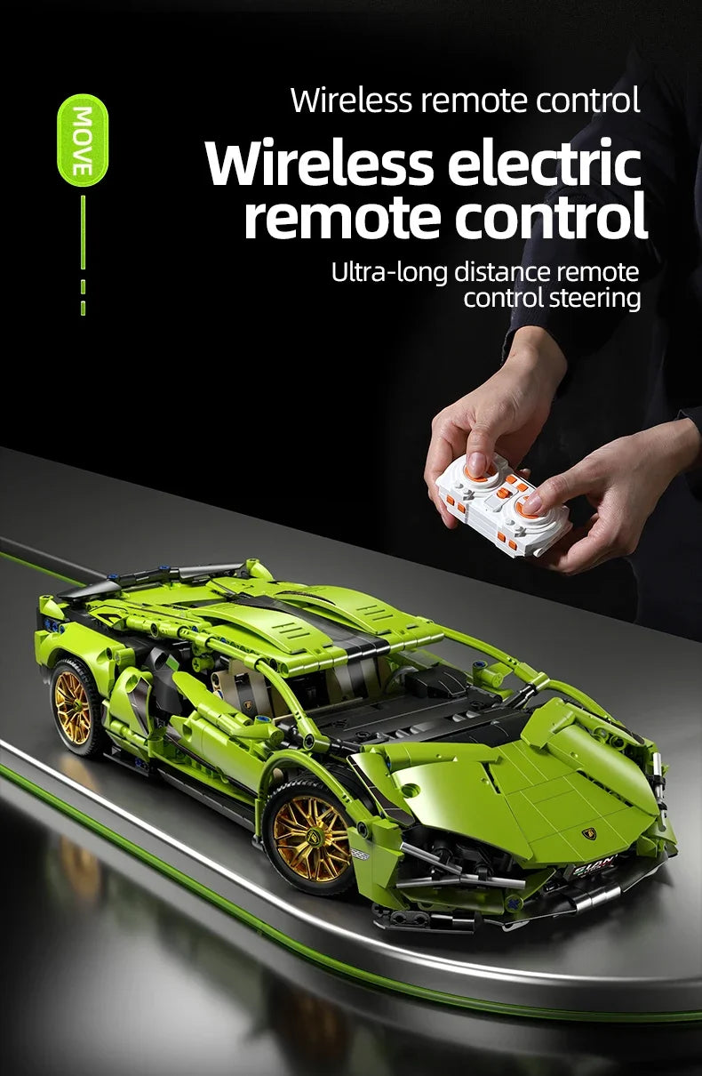 OIMOS technic sports car 1280PCS 