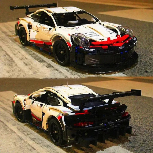 911 RSR with RC Engine and LED Lights