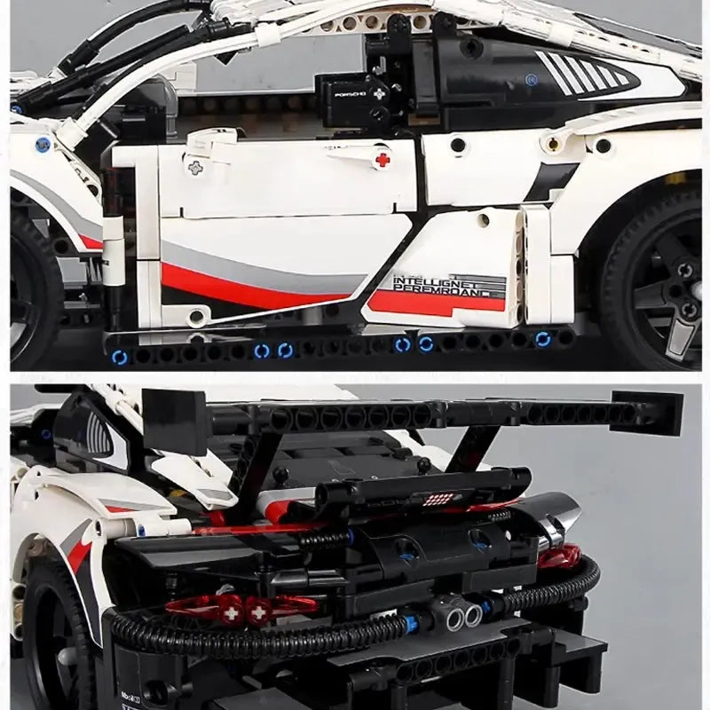 911 RSR with RC Engine and LED Lights