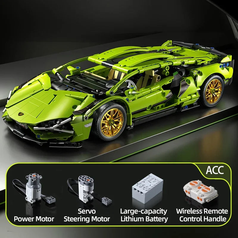 OIMOS technic sports car 1280PCS 