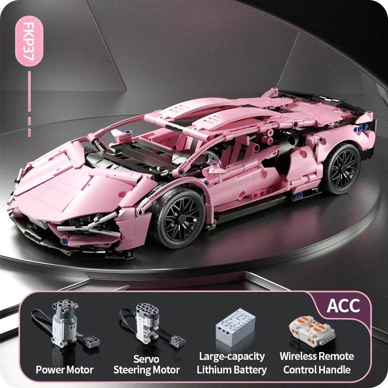 OIMOS technic sports car 1280PCS 