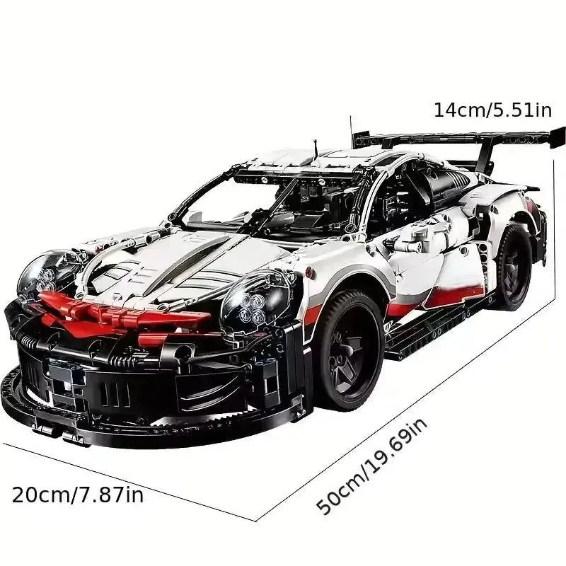911 RSR with RC Engine and LED Lights