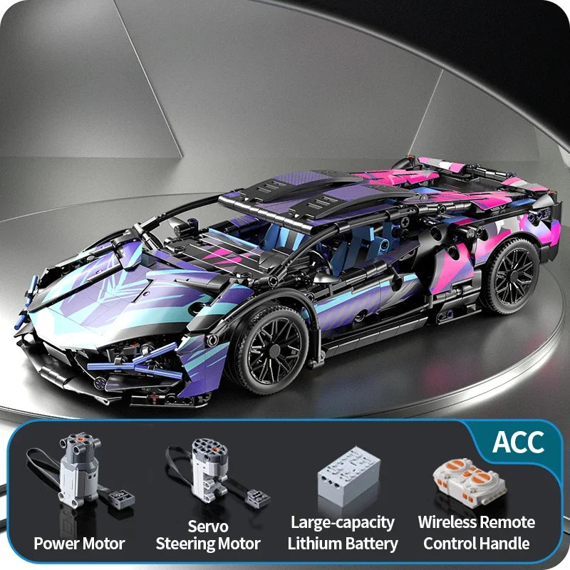 OIMOS technic sports car 1280PCS 
